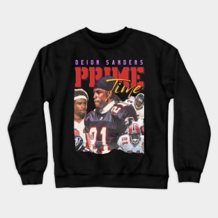 Deion Sanders Primetime Original Aesthetic Tribute 〶 Crewneck Sweatshirt